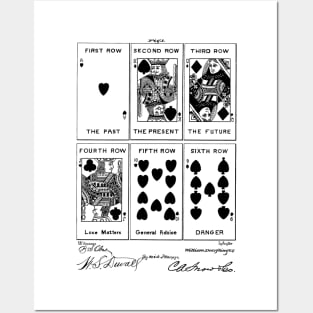 Playing Card Vintage Patent Hand Drawing Posters and Art